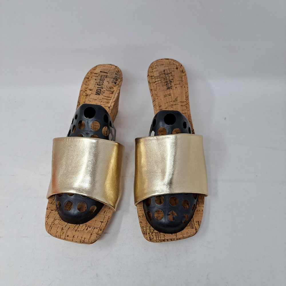 Easy Fox Gold Slide Platform Size 11